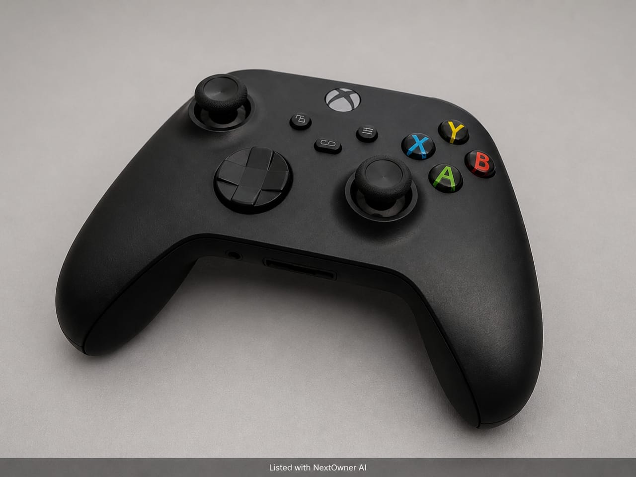 Carbon black Xbox wireless controller, demo